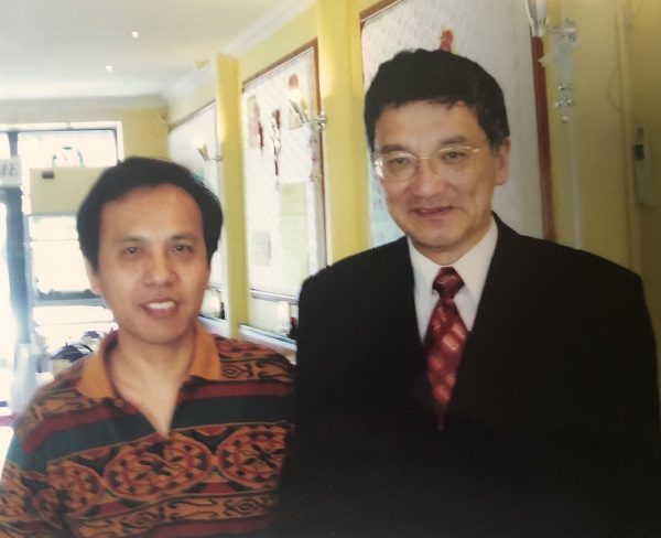 The author met Mr. Tsebin Tchen again at Melbourne in 2006